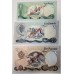 IRELAND 1977 . ONE 1 - TEN 10 POUNDS BANKNOTES . SPECIMEN